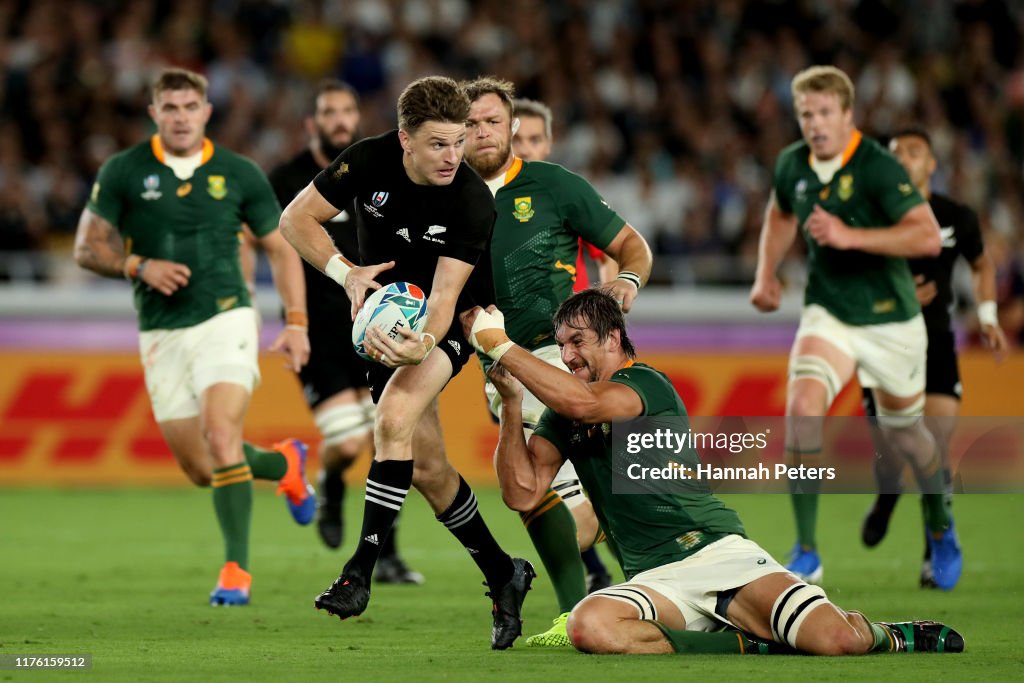 New Zealand v South Africa - Rugby World Cup 2019: Group B