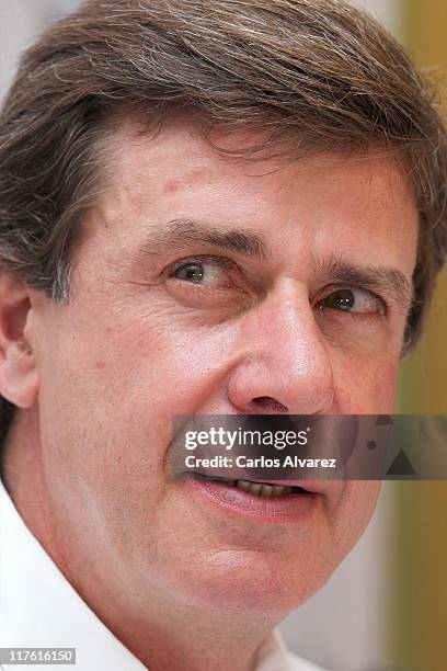 Cayetano Martinez de Irujo presents a new documentary about his life at the Hotel Palace on June 29, 2011 in Madrid, Spain.