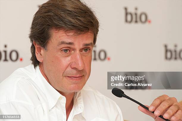 Cayetano Martinez de Irujo presents a new documentary about his life at the Hotel Palace on June 29, 2011 in Madrid, Spain.