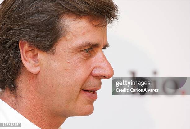 Cayetano Martinez de Irujo presents a new documentary about his life at the Hotel Palace on June 29, 2011 in Madrid, Spain.