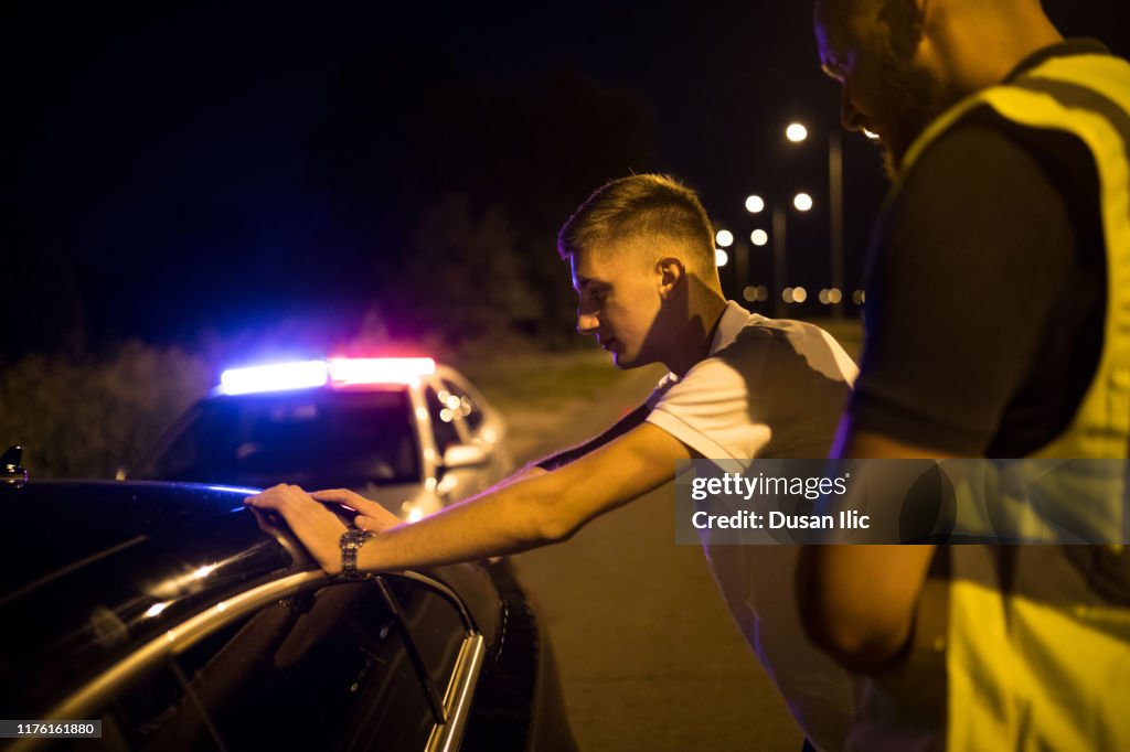 Pulled over by the Police