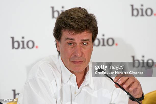 Cayetano Martinez de Irujo presents a new documentary about his life at Palace Hotel on June 29, 2011 in Madrid, Spain.