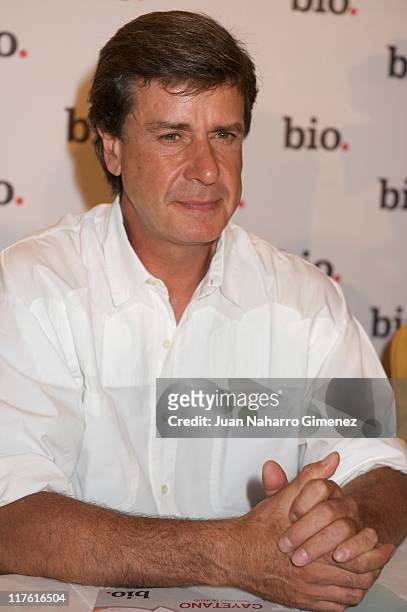 Cayetano Martinez de Irujo presents a new documentary about his life at Palace Hotel on June 29, 2011 in Madrid, Spain.