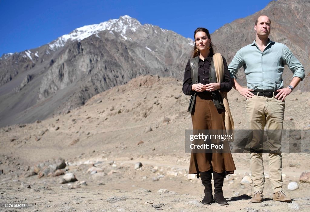 The Duke And Duchess Of Cambridge Visit The North Of Pakistan