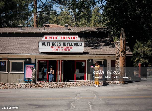 General view of atmosphere at the Rustic Theatre at the WUTI Goes IdyllWILD, Women Under The Influence Film Festival on September 20, 2019 in...