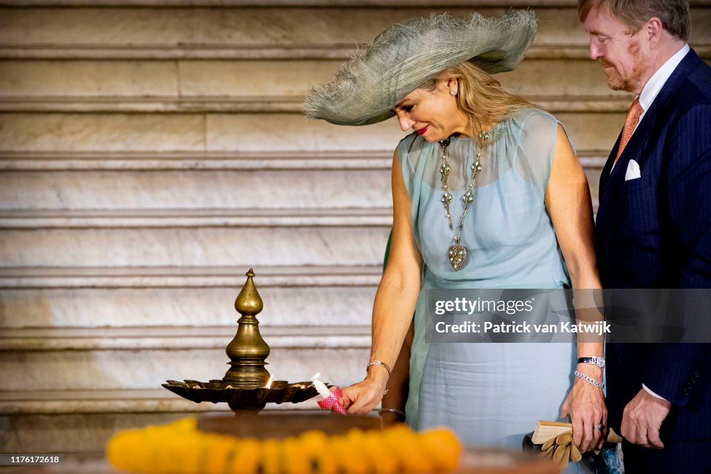 King Willem-Alexander Of The Netherlands And Queen Maxima : State Visit : Day Three In Mumbai