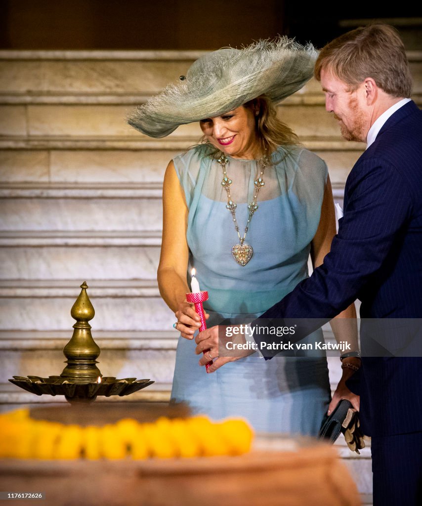 King Willem-Alexander Of The Netherlands And Queen Maxima : State Visit : Day Three In Mumbai