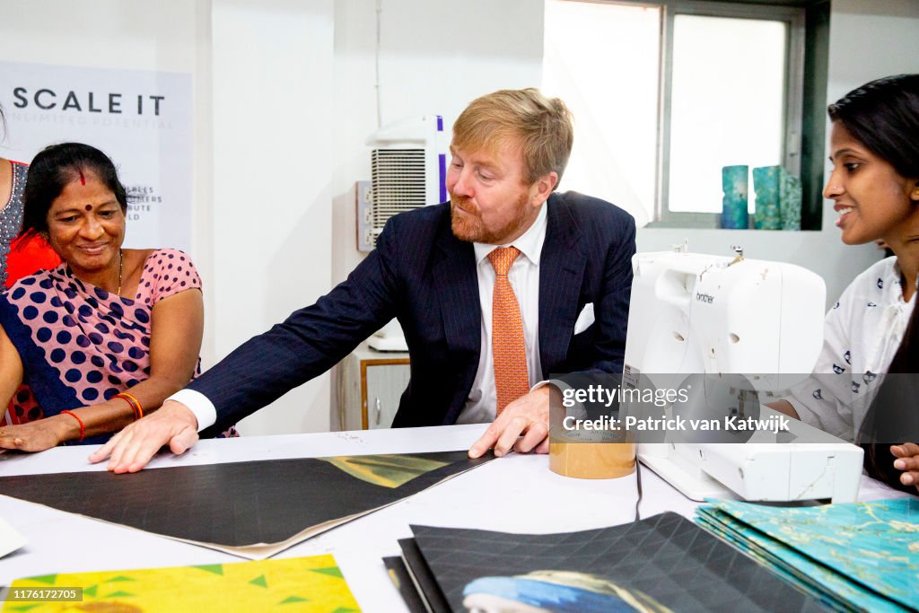 King Willem-Alexander Of The Netherlands And Queen Maxima : State Visit : Day Three In Mumbai