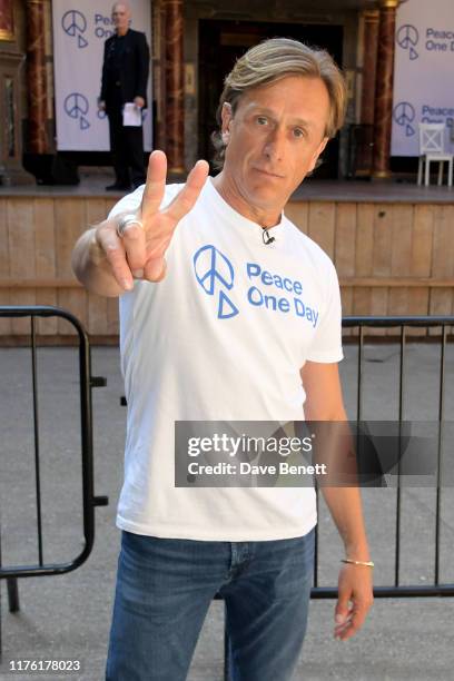 Jeremy Gilley attends the 'Peace One Day' 20th Anniversary Celebration at Shakespeare's Globe on September 21, 2019 in London, England.