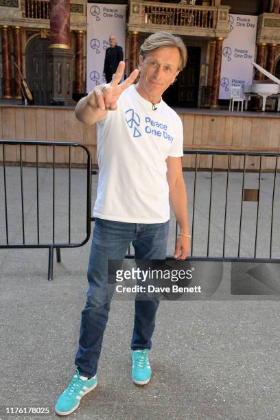 Jeremy Gilley attends the 'Peace One Day' 20th Anniversary Celebration at Shakespeare's Globe on September 21, 2019 in London, England.