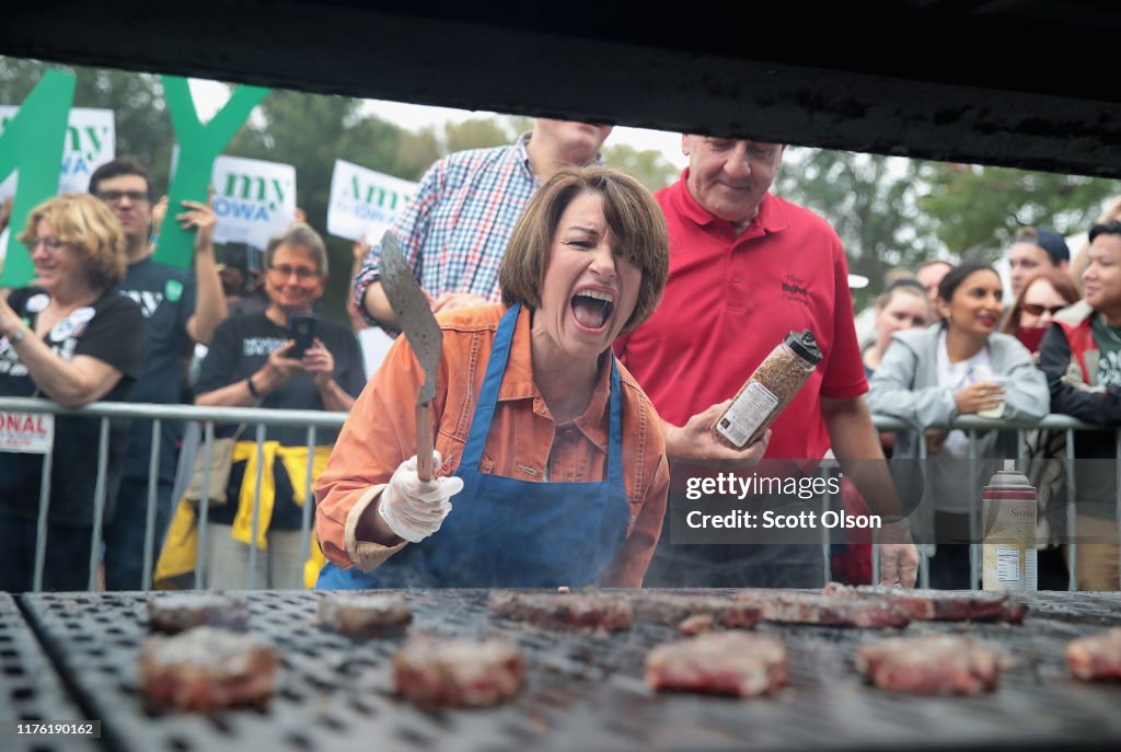 Presidential Candidates Attend Polk County Democrats' Steak Fry In Des Moines