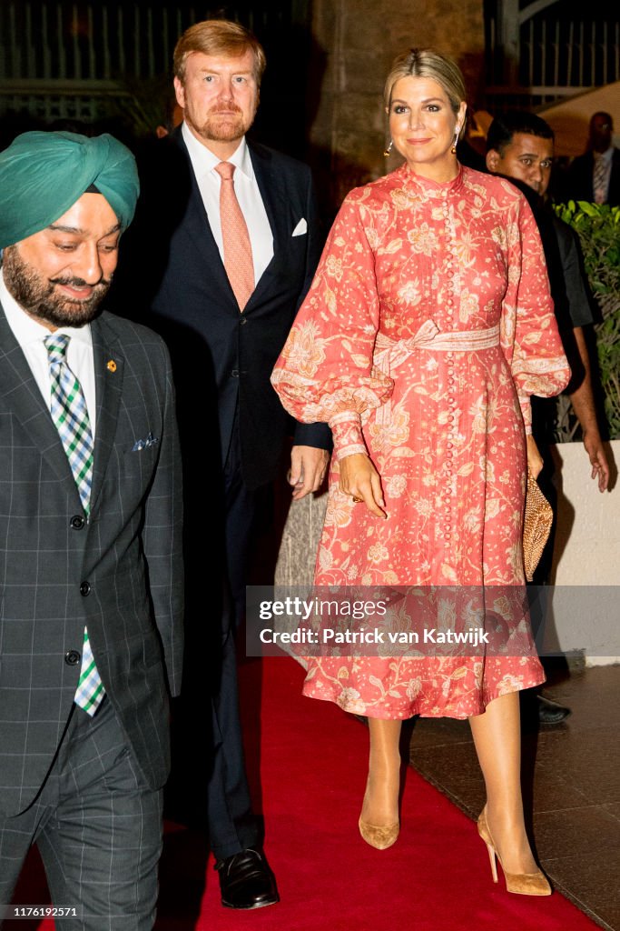 King Willem-Alexander Of The Netherlands And Queen Maxima : State Visit : Day Three In Mumbai