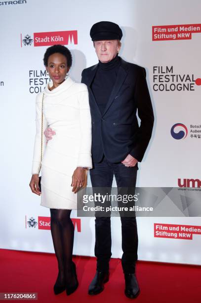 October 2019, North Rhine-Westphalia, Cologne: The musician Marius Müller-Westernhagen and his wife Lindiwe Suttle come to a screening of the film...