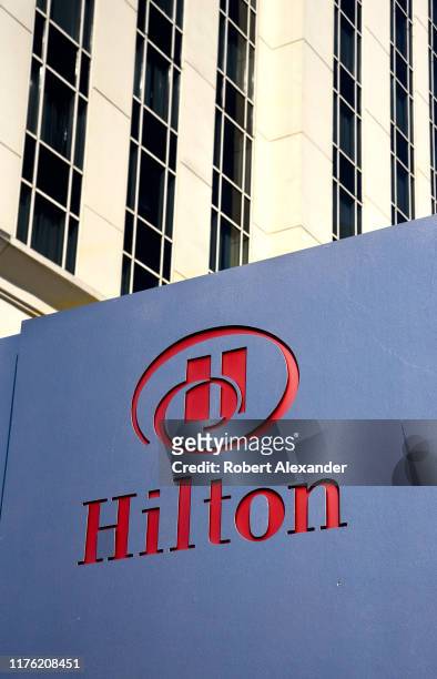 Hilton Hotel in downtown Nashville, Tennessee.