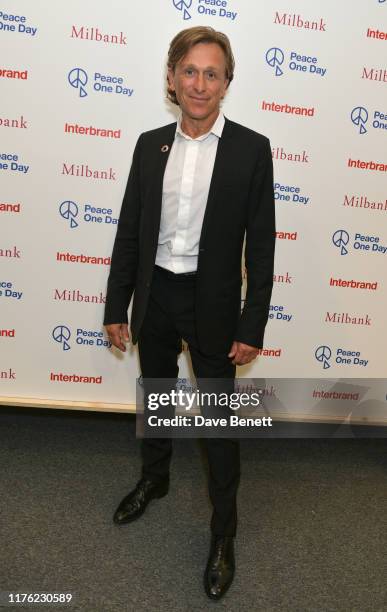 Jeremy Gilley attends the 'Peace One Day' 20th Anniversary Celebration at Shakespeare's Globe on September 21, 2019 in London, England.