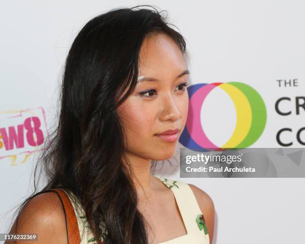 Ellen Wong attends the Creative Coalition's 2019 Television Humanitarian Awards Gala at Ocean Prime on September 21, 2019 in Beverly Hills,...