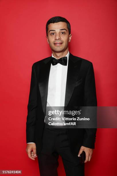 Zurab Ermilov attends the amfAR Gala Milano 2019 at Palazzo Mezzanotte on September 21, 2019 in Milan, Italy.