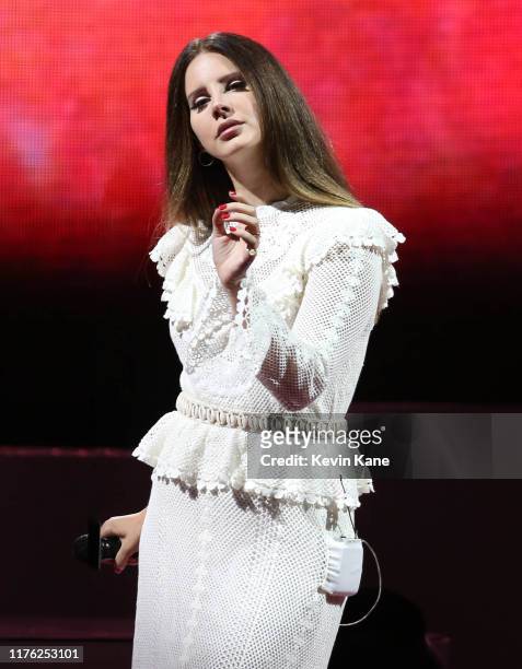 Lana Del Rey performs at Northwell Health at Jones Beach Theater on September 21, 2019 in Wantagh, New York.