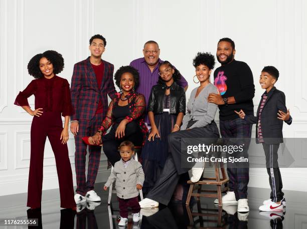 S "black-ish" stars Yara Shahidi as Zoey Johnson, Marcus Scribner as Andre Johnson, Jr., Jenifer Lewis as Ruby Johnson, Austin and Berlin Gross as...