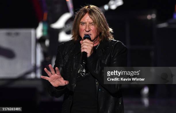 Joe Elliott of Def Leppard performs onstage during the 2019 iHeartRadio Music Festival at T-Mobile Arena on September 21, 2019 in Las Vegas, Nevada.