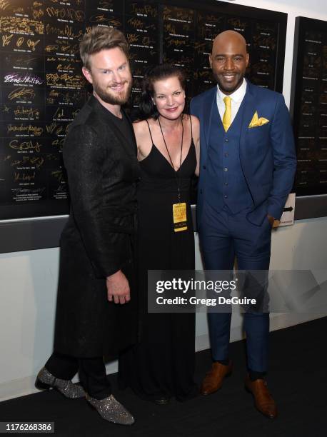 Bobby Berk, Pauley Perrette and Karamo Brown attend Los Angeles LGBT Center Celebrates 50th Anniversary With "Hearts Of Gold" Concert & Multimedia...