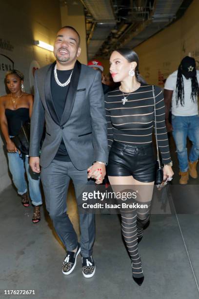 Envy and Gia Casey attend the 2019 iHeartRadio Music Festival at T-Mobile Arena on September 21, 2019 in Las Vegas, Nevada.
