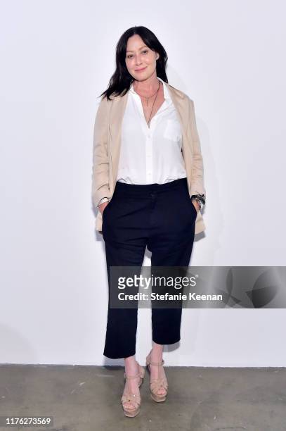 Shannen Doherty attends COS and Margaret Qualley celebrate L.A. Dance Project's L.A. Dances at L.A. Dance Project on September 21, 2019 in Los...