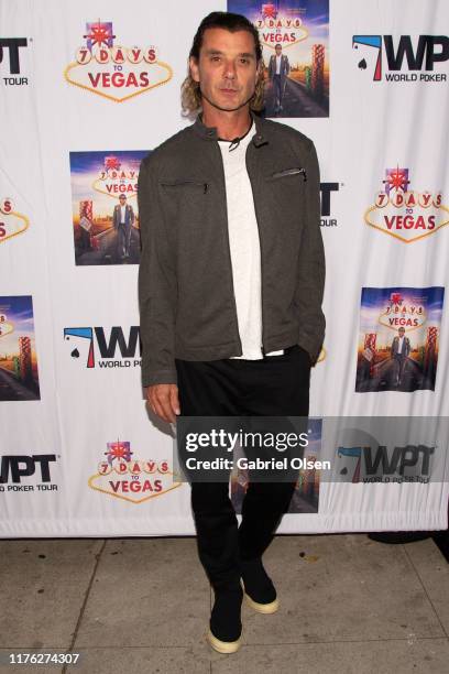 Gavin Rossdale arrives for the LA Premiere Of "7 Days To Vegas" at Laemmle Music Hall on September 21, 2019 in Beverly Hills, California.