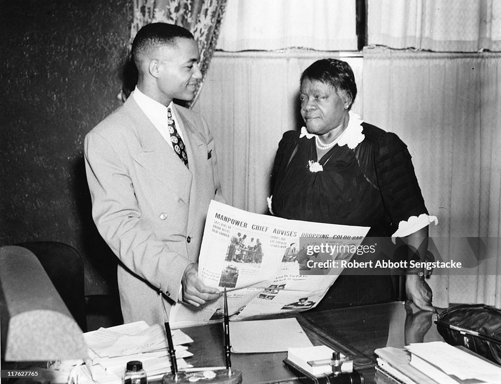 John Sengstacke And Mary McLeod Bethune