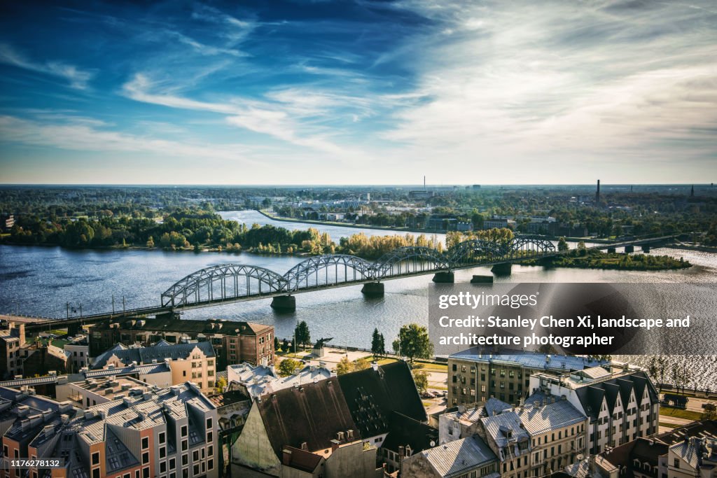 Daugava River in Liga