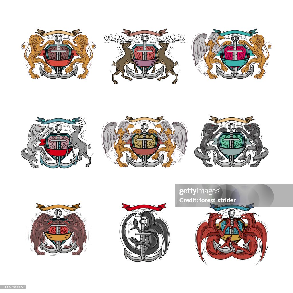 Heraldisches Wappen