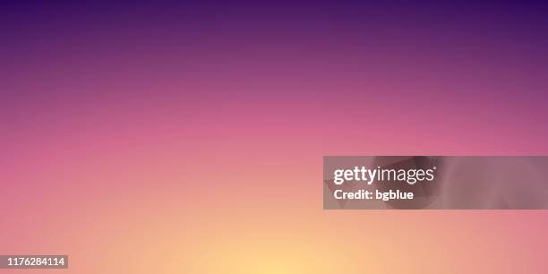 abstract blurred background - defocused purple gradient - light beige background stock illustrations