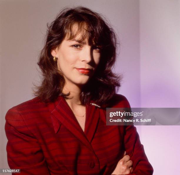 American actress Jamie Lee Curtis, circa 1985.