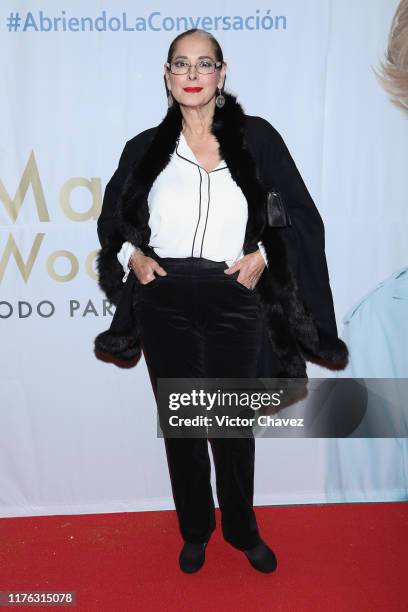 Isaura Espinoza attends the "Todo Para La Mujer" 30th Anniversary Red Carpet at Live Aqua hotel on October 16, 2019 in Mexico City, Mexico