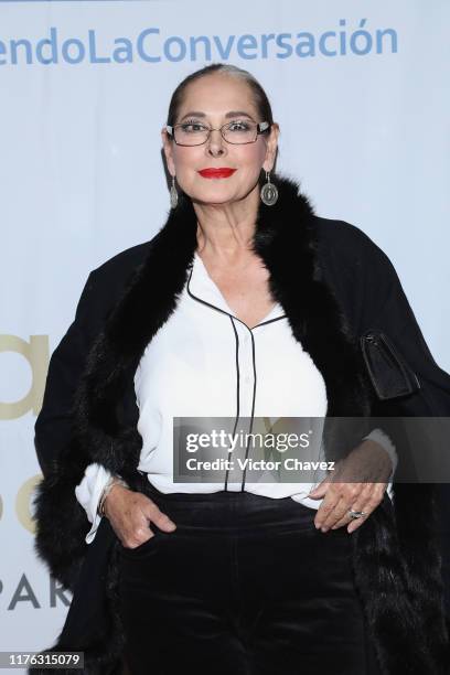 Isaura Espinoza attends the "Todo Para La Mujer" 30th Anniversary Red Carpet at Live Aqua hotel on October 16, 2019 in Mexico City, Mexico