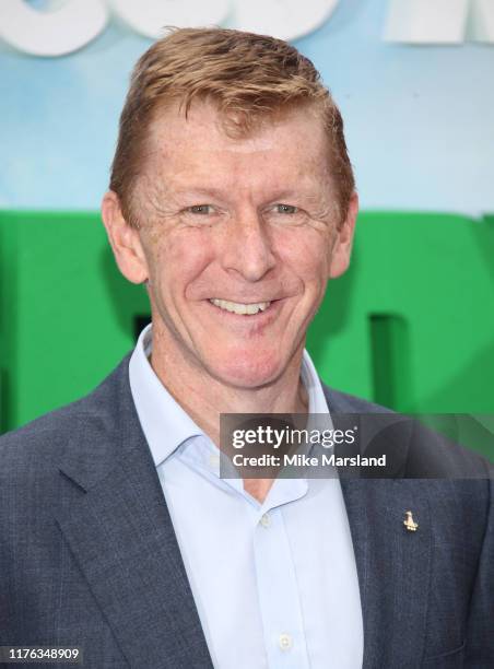 Tim Peake attends the "Shaun The Sheep Movie: Farmageddon" UK Premiere at Odeon Luxe Leicester Square on September 22, 2019 in London, England.