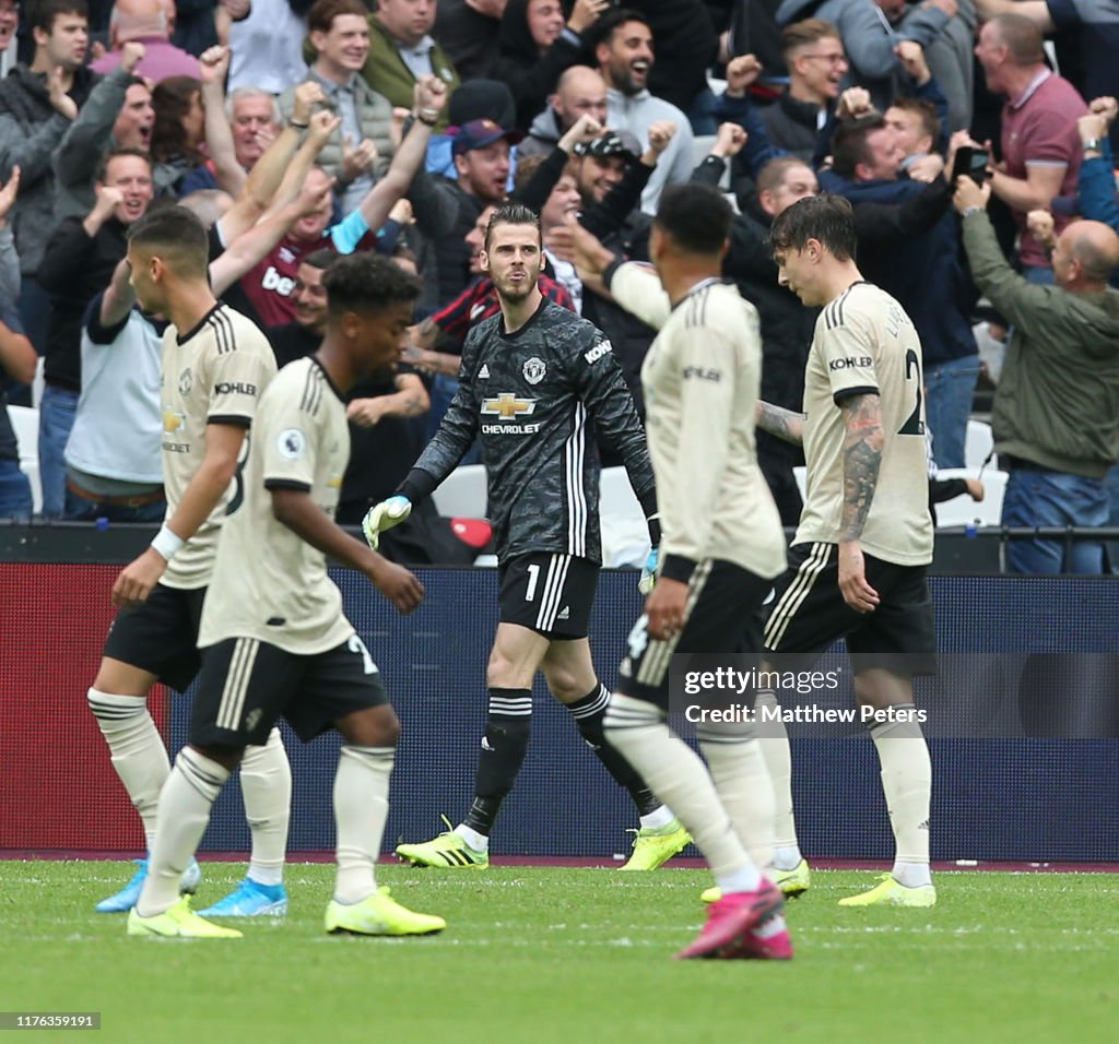 West Ham United v Manchester United - Premier League