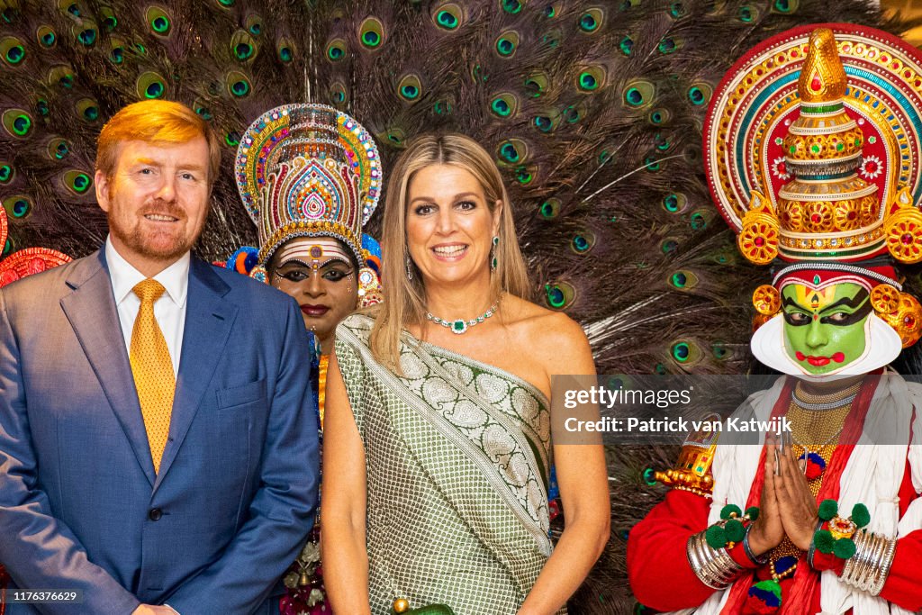 King Willem-Alexander Of The Netherlands And Queen Maxima : State Visit : Day Four In India