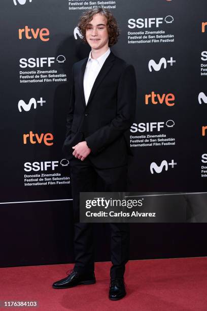 Actor Ilja Monti attends 'Dars Vorspiel ' photocall during 67th San Sebastian Film Festiva on September 22, 2019 in San Sebastian, Spain.