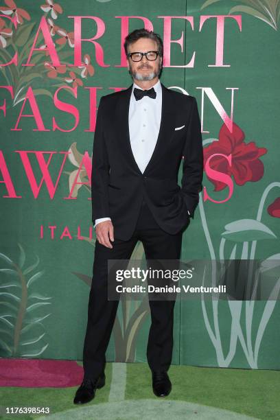 Colin Firth attends the Green Carpet Fashion Awards during the Milan Fashion Week Spring/Summer 2020 on September 22, 2019 in Milan, Italy.