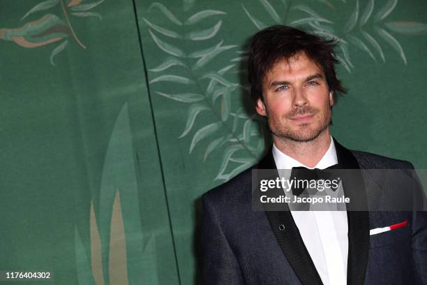 Ian Somerhalder attends the Green Carpet Fashion Awards during the Milan Fashion Week Spring/Summer 2020 on September 22, 2019 in Milan, Italy.