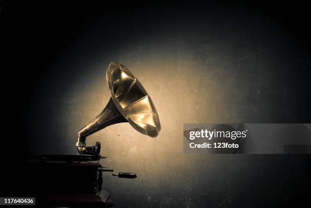 gramophone - picture of phonograph stock pictures, royalty-free photos & images