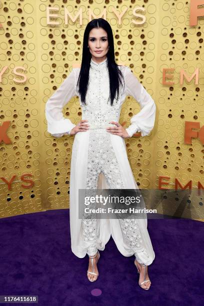 Caroline Ribeiro attends the 71st Emmy Awards at Microsoft Theater on September 22, 2019 in Los Angeles, California.