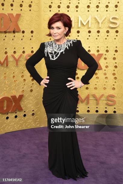 Sharon Osbourne attends the 71st Emmy Awards at Microsoft Theater on September 22, 2019 in Los Angeles, California.