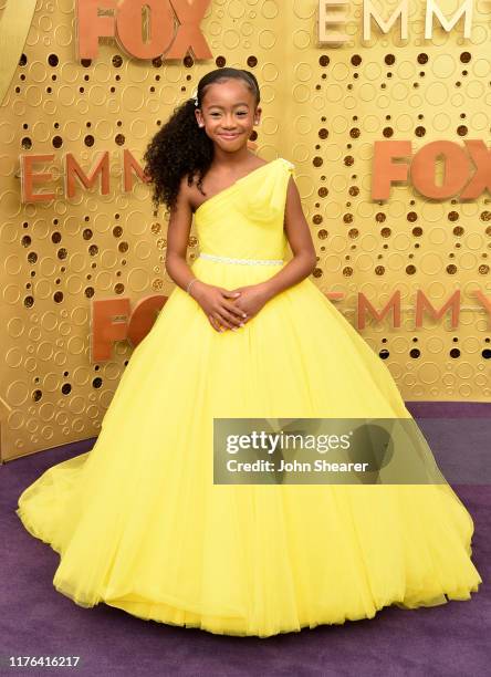 Faithe Herman attends the 71st Emmy Awards at Microsoft Theater on September 22, 2019 in Los Angeles, California.