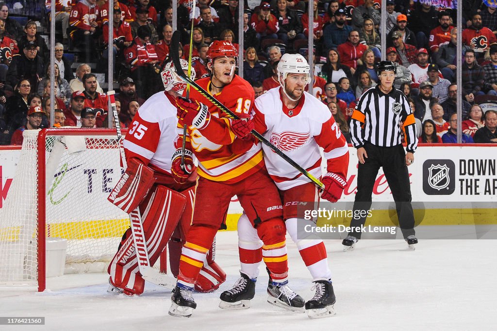 Detroit Red Wings v Calgary Flames