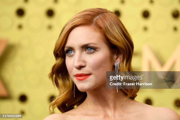 Brittany Snow attends the 71st Emmy Awards at Microsoft Theater on September 22, 2019 in Los Angeles, California.