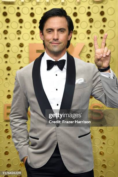 Milo Ventimiglia attends the 71st Emmy Awards at Microsoft Theater on September 22, 2019 in Los Angeles, California.