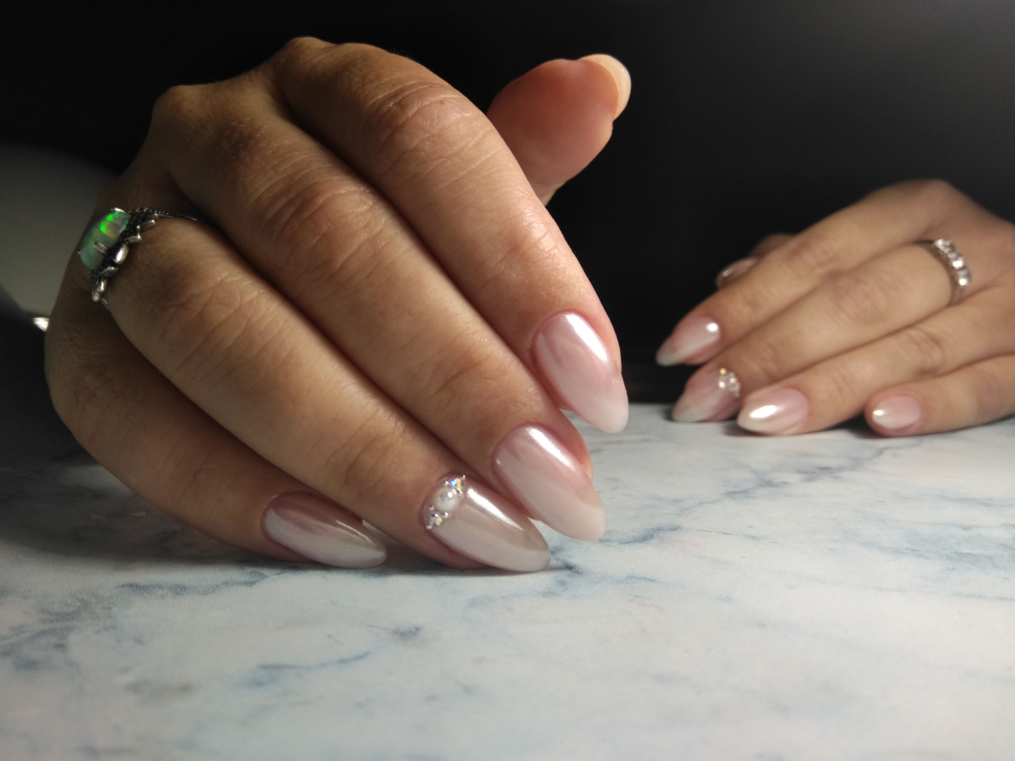 bright nails