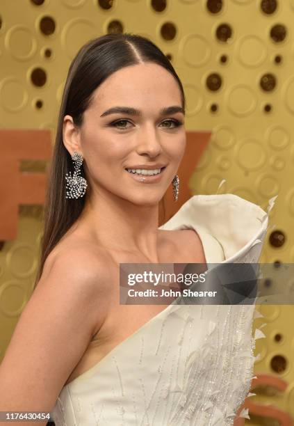 Emanuela Postacchini attends the 71st Emmy Awards at Microsoft Theater on September 22, 2019 in Los Angeles, California.